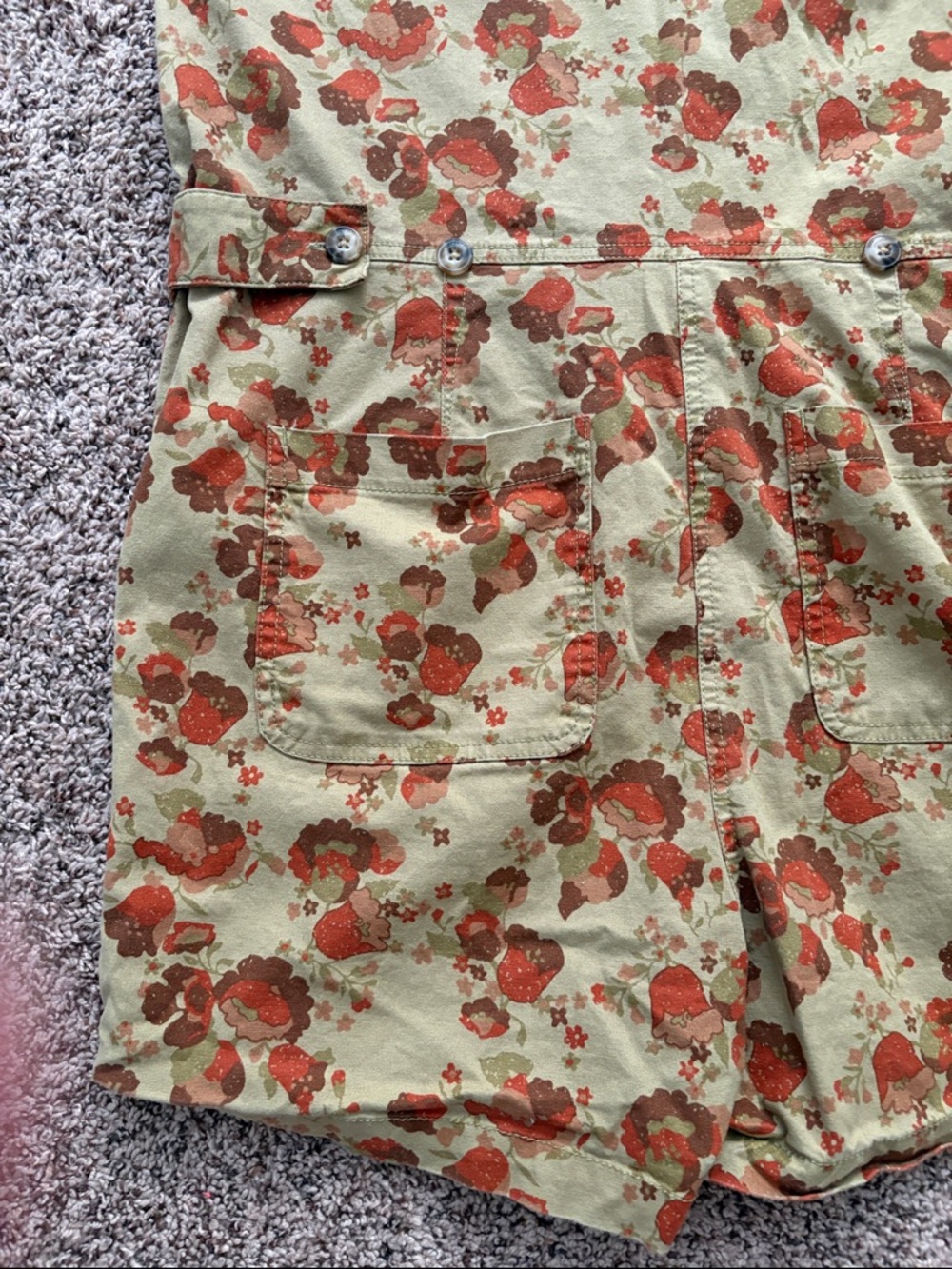 Toad&Co Earthworks Garage Shortie romper - Picture 5 of 5